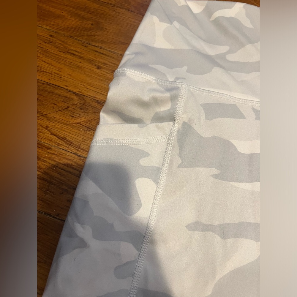 Cute gray and white camo leggings